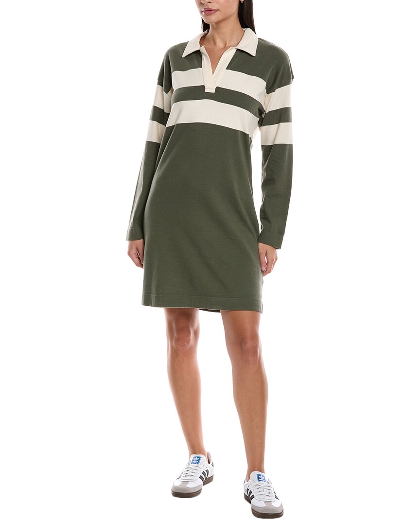 Faherty Sport Jersey Polo Dress In Multi