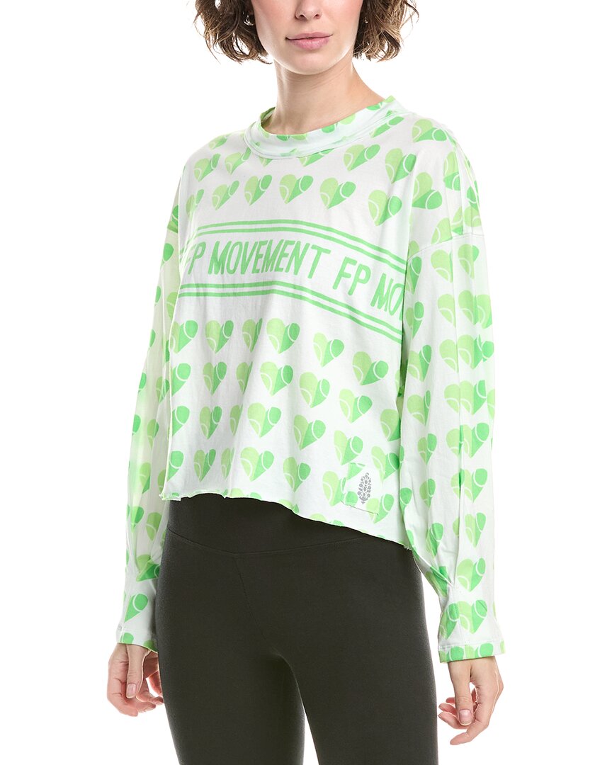 Free People Movement Inspire Logo Layer Top In Green
