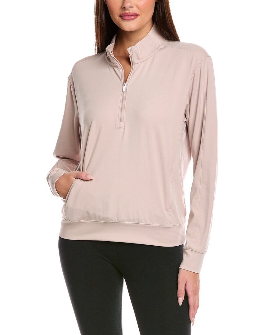 Adidas Originals Adidas Ultimate365 Half-zip Layering Top In Pink
