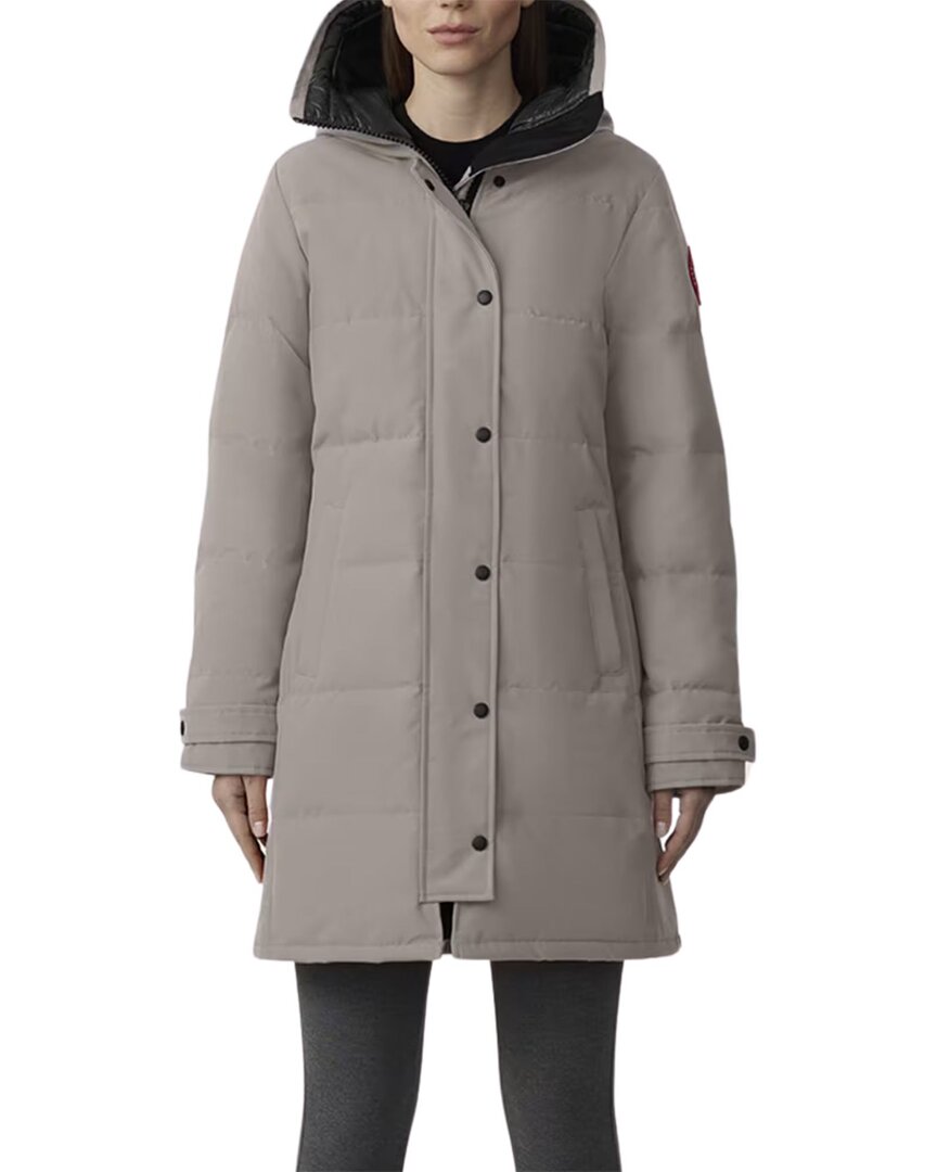Canada Goose Shelburne Down Parka In Gray