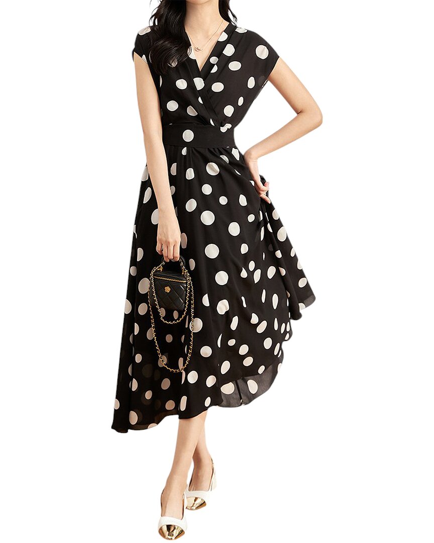 Monique Lagarde Midi Dress In Gray