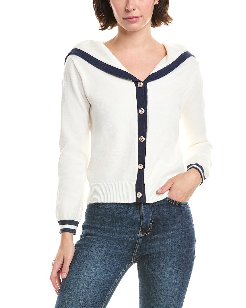 Estellina Cardigan In White