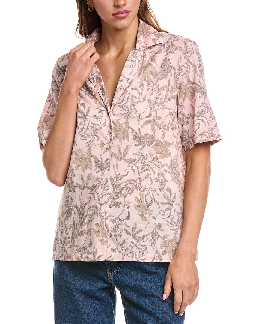 Officine Generale New Christelle Floral Top In Multi
