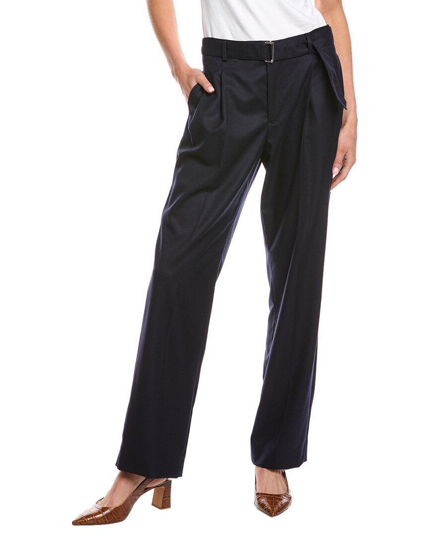 Officine Generale Marilou Wool Pant In Black