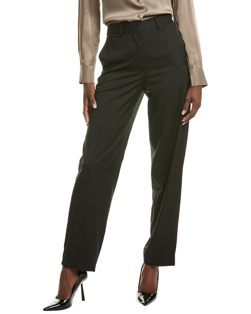 Officine Generale Megane Wool Pant In Green