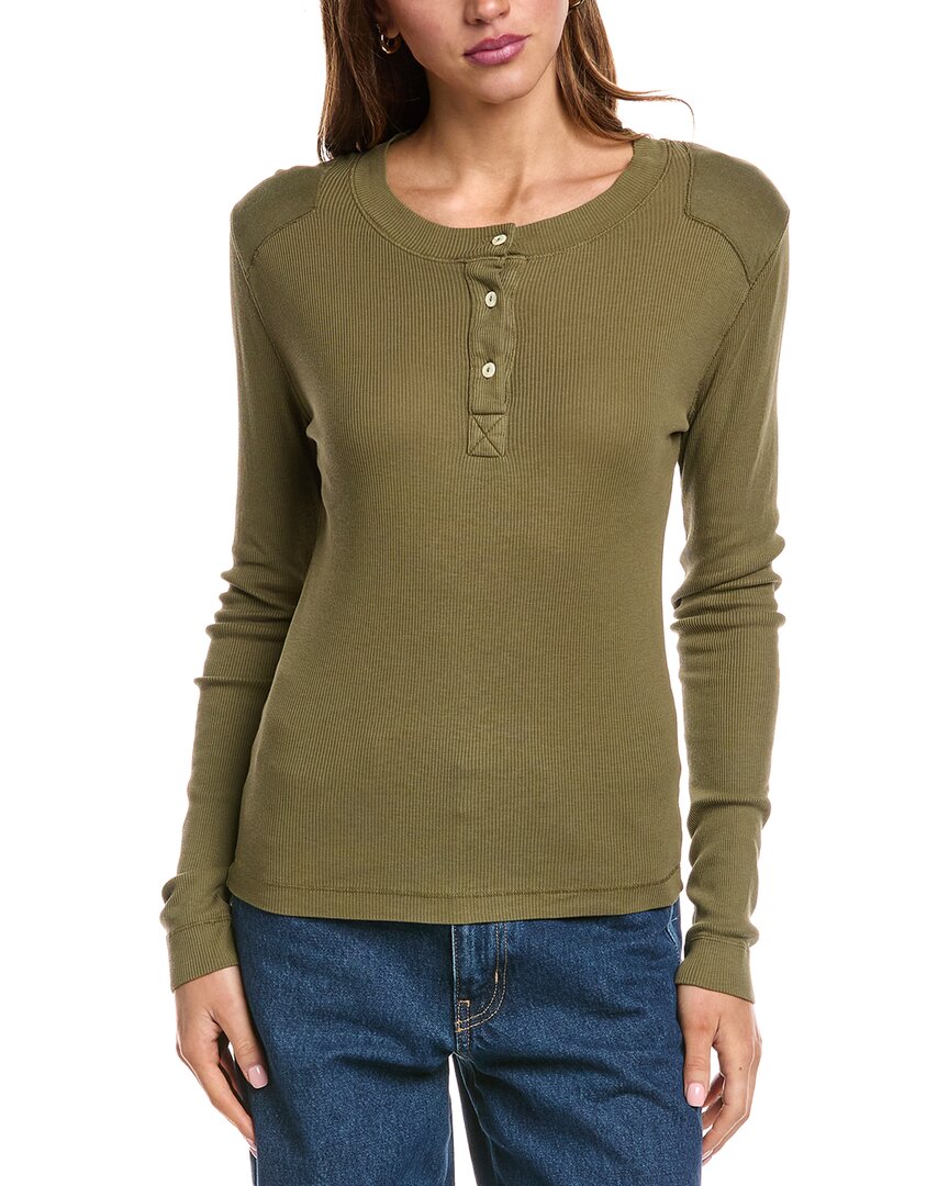 Officine Generale Calypso Top In Green