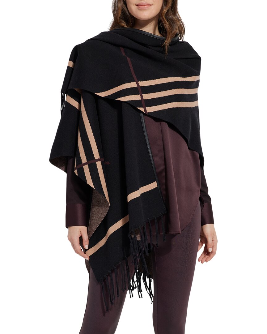 Lyssé New York Lysse New York Arabella Sweater Wrap In Black