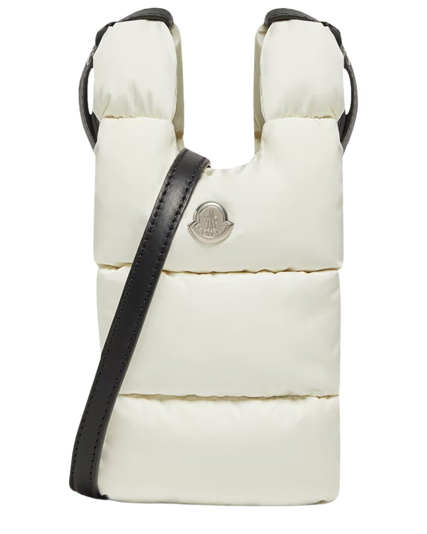Moncler Legere Small Water-repellent Crossbody Bag In White