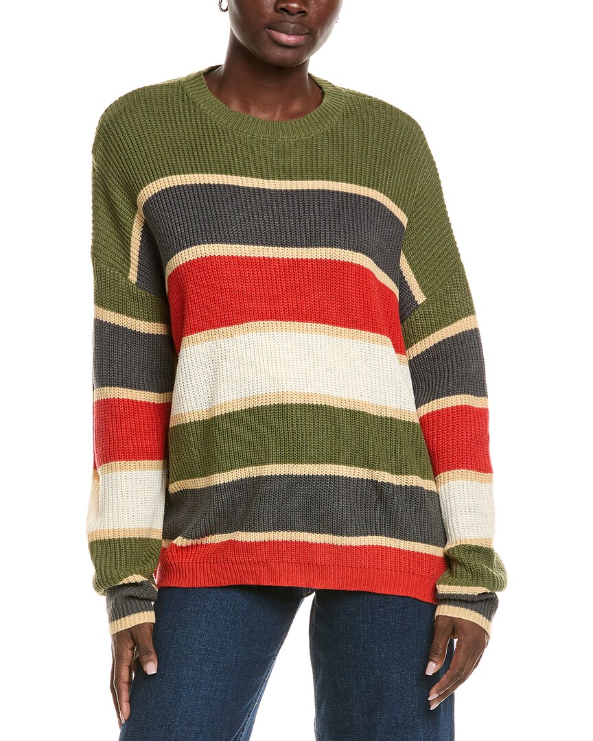 Madison Miles Pullover In Green