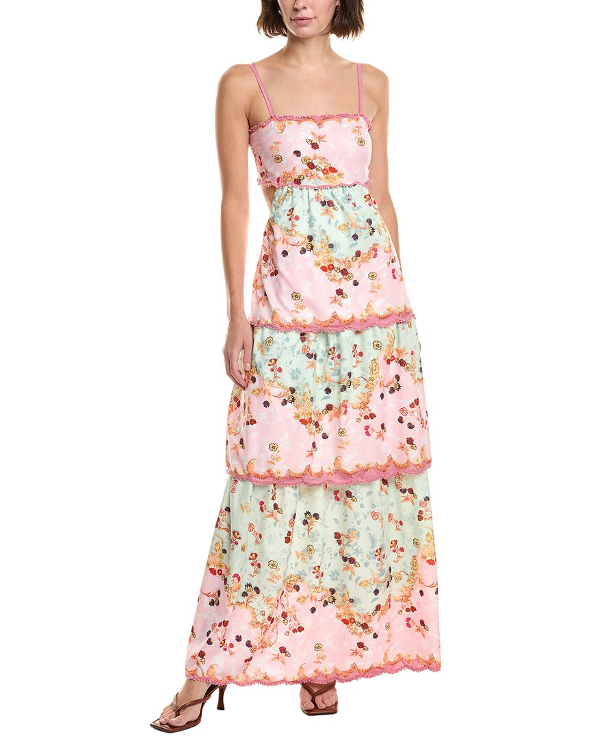 Abbey Maxi Dress In Pink