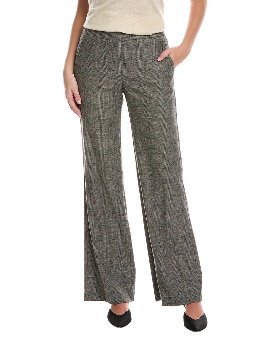 Kobi Halperin Nemo Plaid Wool-blend Pant In Gray