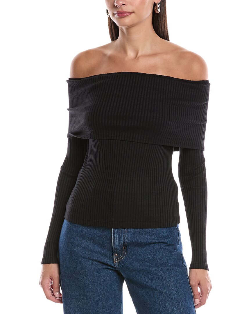 Lamade Kayla Off-shoulder Top In Black