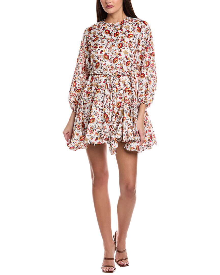 Beulah Mini Dress In White