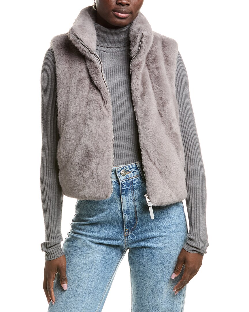 Mackage Ginny Down Vest In Gray