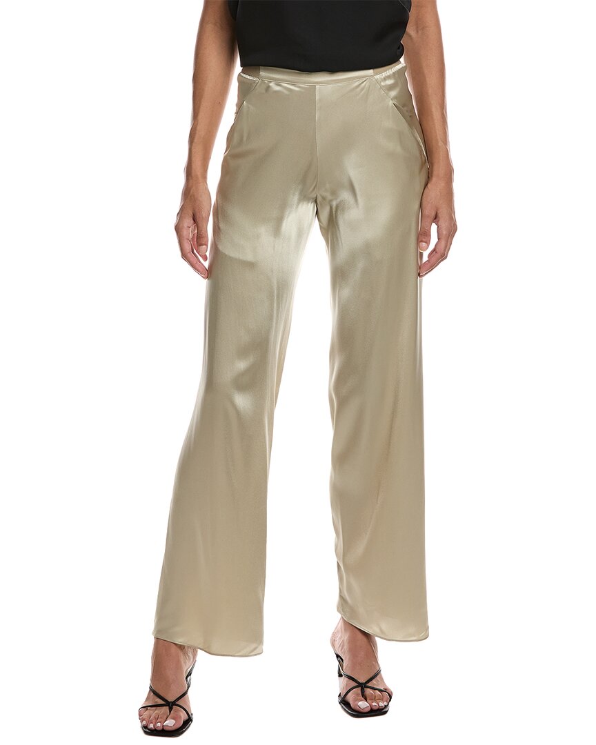 Christopher Esber Silk Pant In Nude