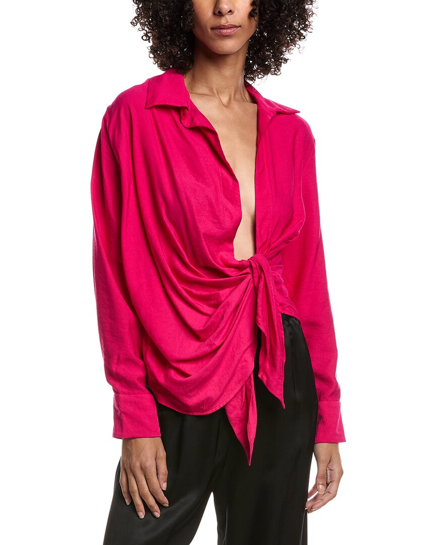 Jacquemus La Chemise Bahia Shirt In Pink