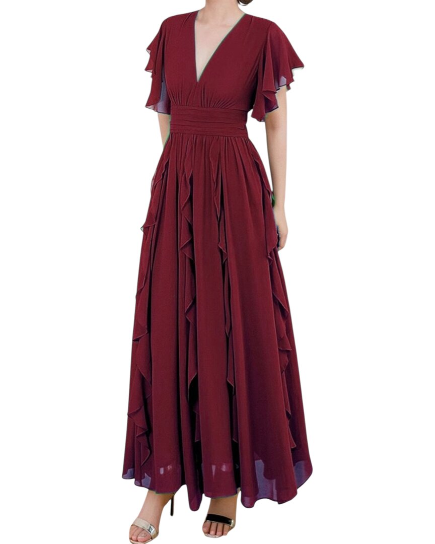 Linda Charm Dress In Red