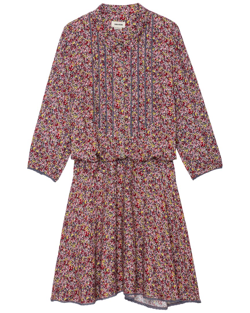 Zadig & Voltaire Raspail Dress In Multi