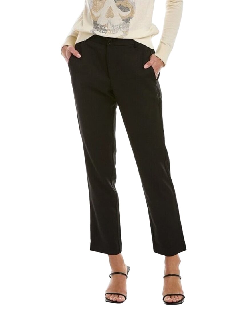 Zadig & Voltaire Pomelo Wool Pant In White