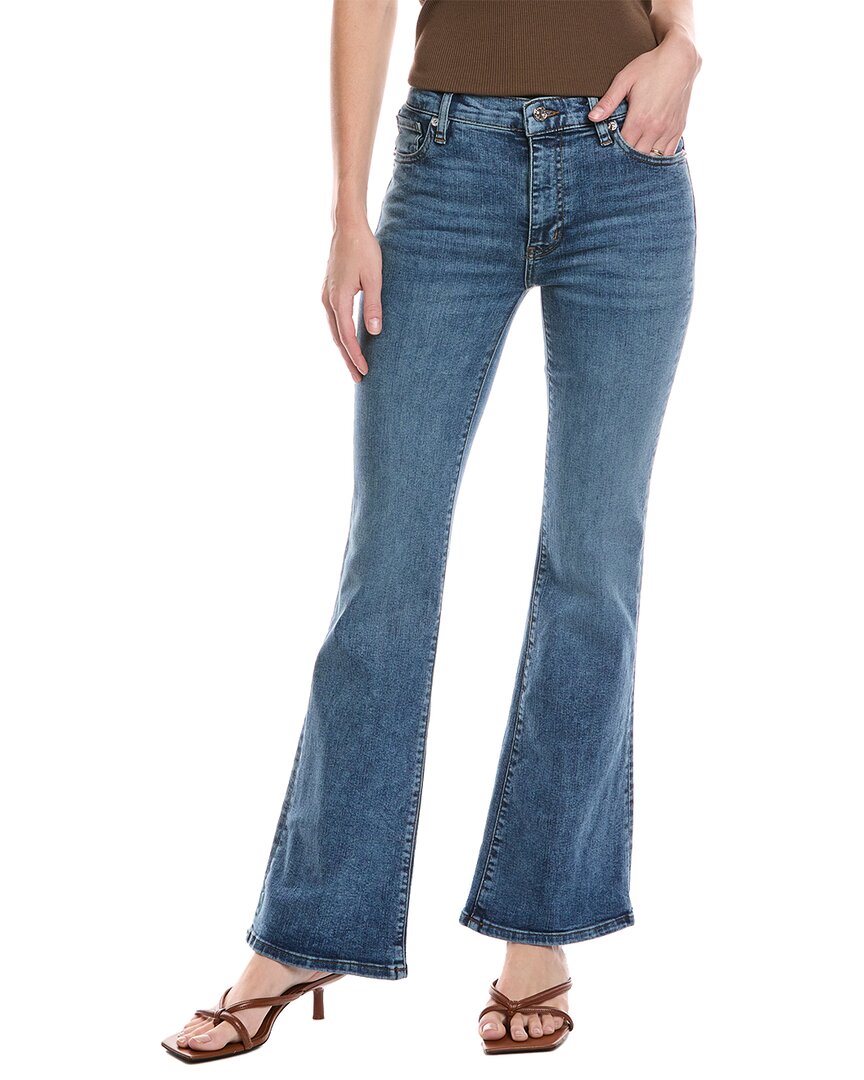 Frame The Icon Canals Flare Jean In Blue