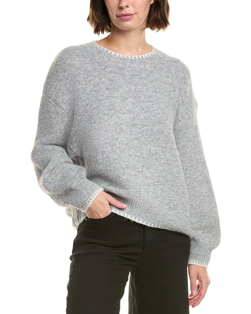 Serenette Pullover Sweater In Gray