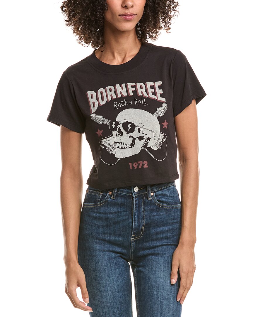 Chaser Born Free Kaya T-shirt In Black