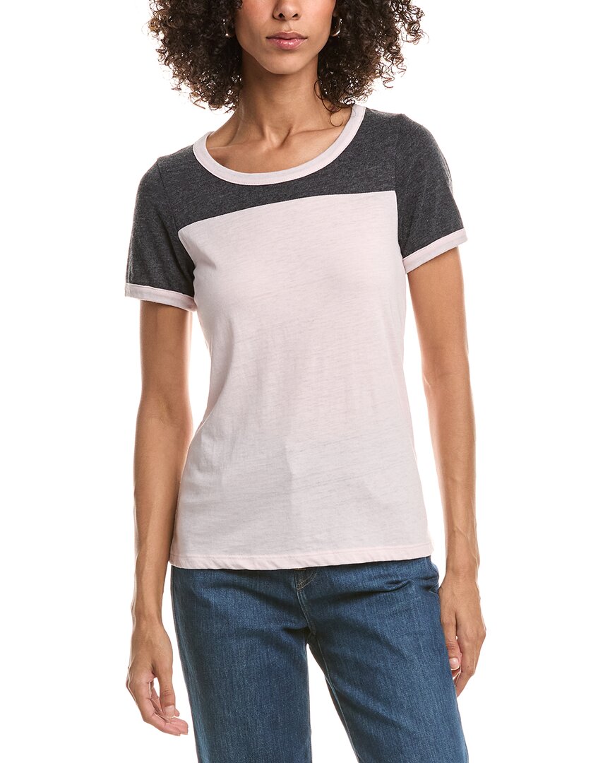 Chaser David Bowtie Glitter Soft Baby Rib Issaa T-shirt In Black