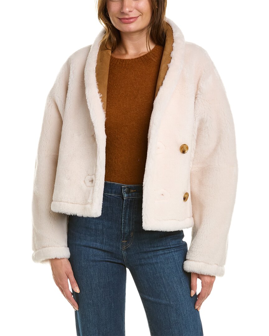 La Fiorentina Reversible Jacket In White