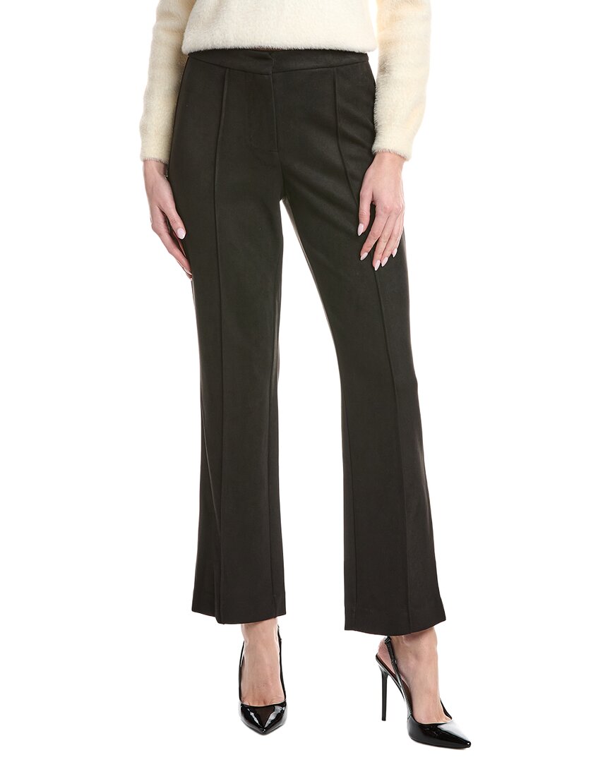 T Tahari Straight Leg Pant In Black