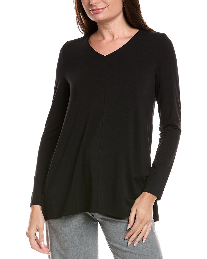 Eileen Fisher Petite Tunic In Black
