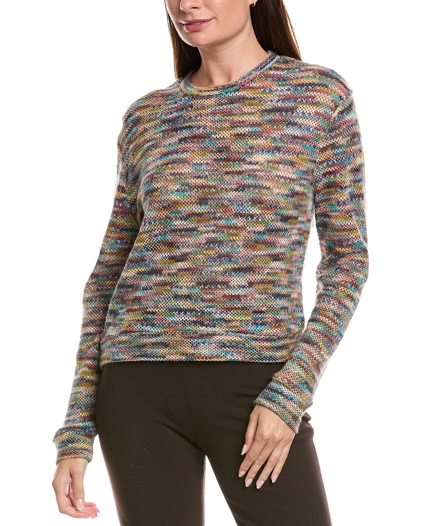M Missoni Mesh Knit Wool In Multi