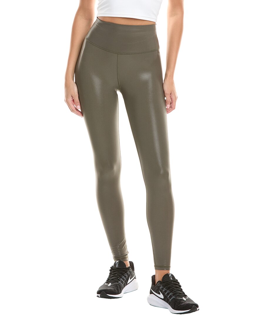 Spiritual Gangster Ada High Gloss Legging In Green