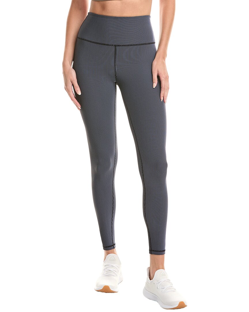 Spiritual Gangster Lotus 2-tone 7/8 Legging In Gray