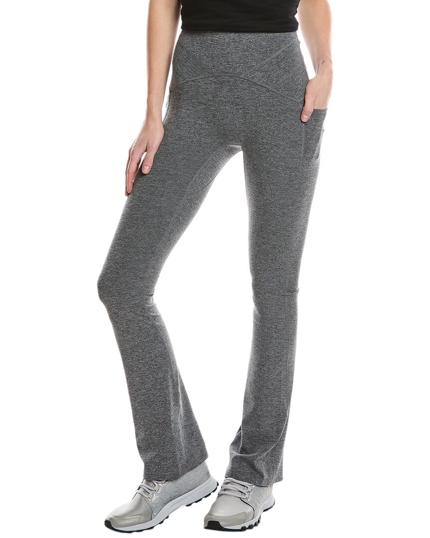 Free People Never Better Heather Straight Pant In Gray