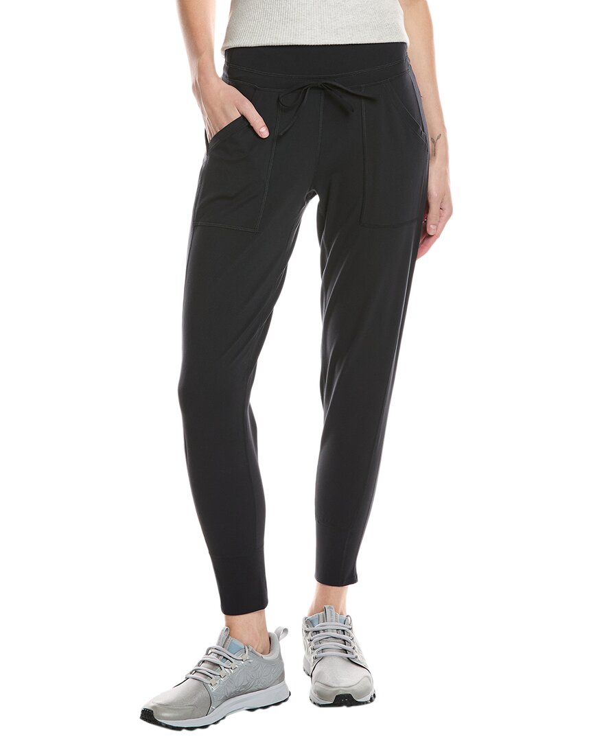 Free People Solid Never Better Jogger Pant In Black