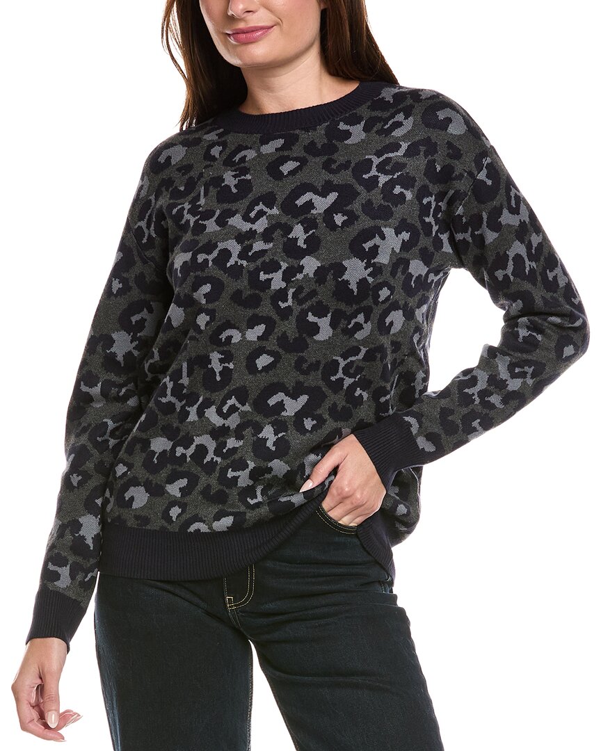Metric Knits Animal Print Sweater