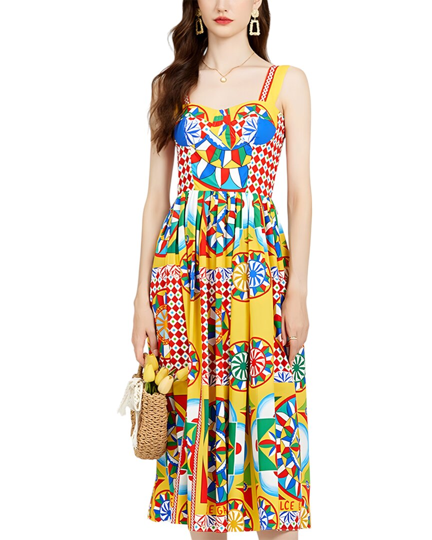 Teodora Dress In Yellow