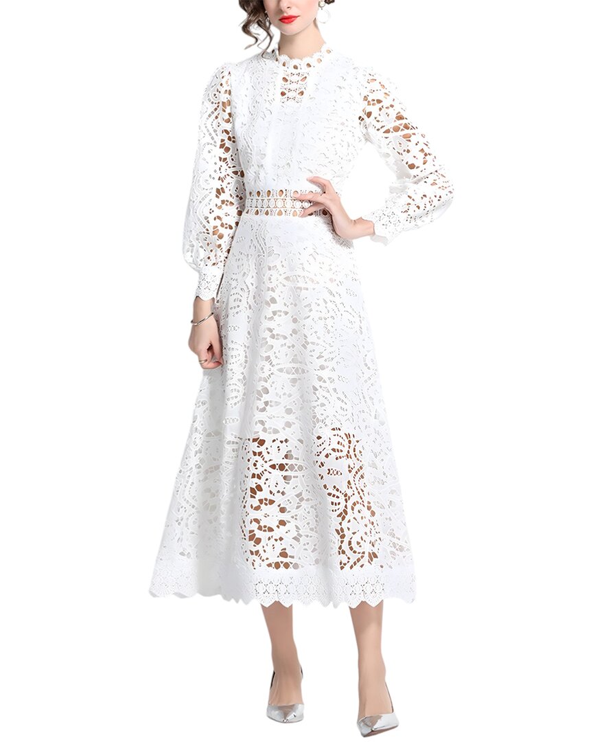 Teodora Dress In White