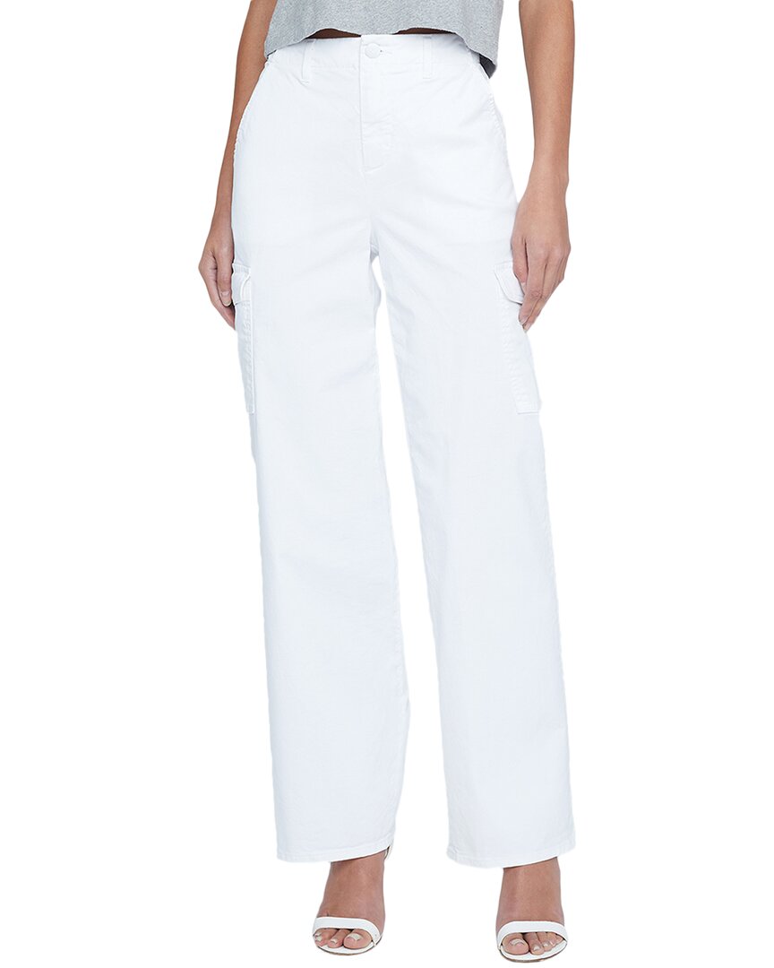 L'agence Channing High-rise Trek Trouser In White