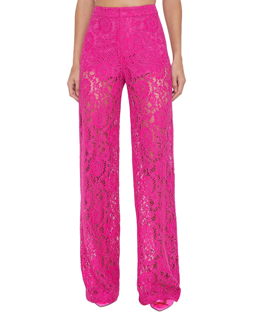 L'agence Livvy Lace Trouser In Pink