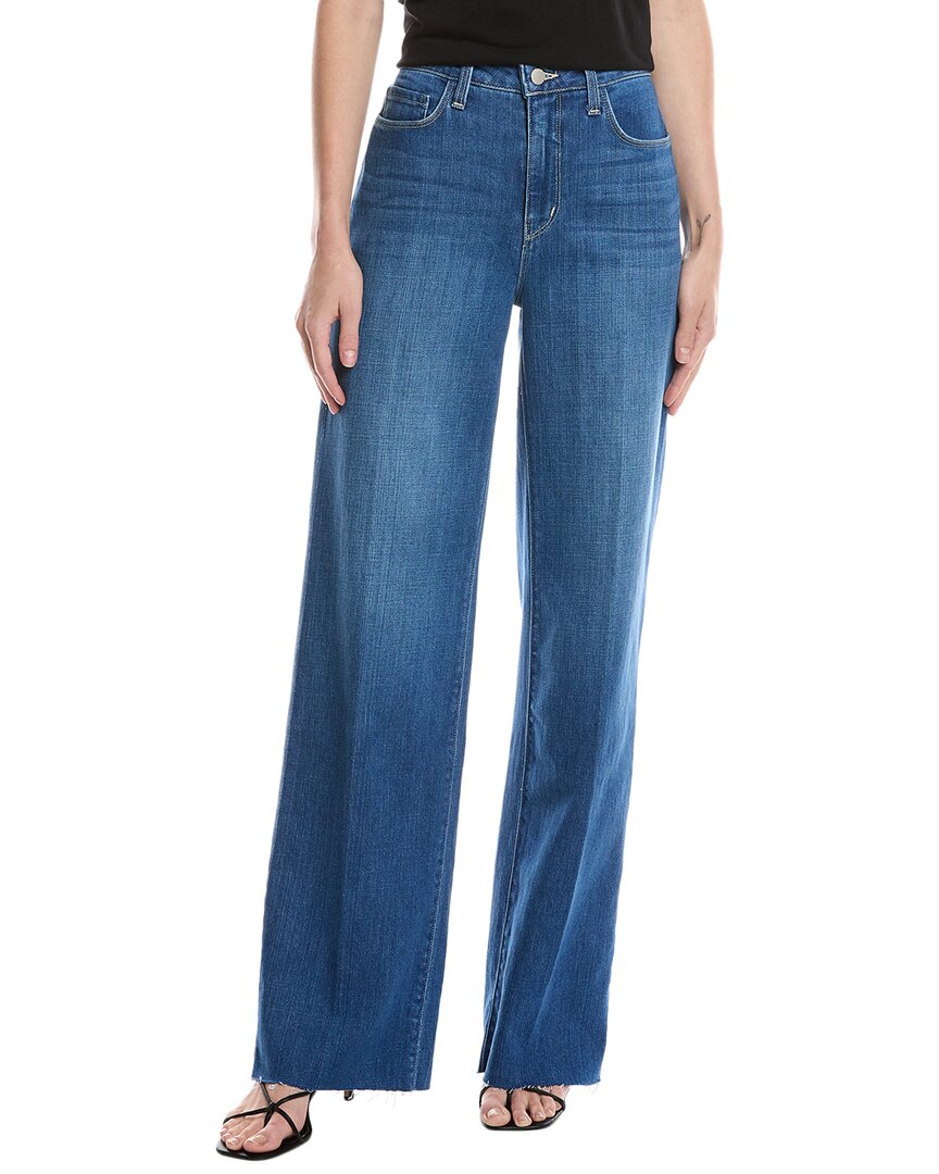 L Agence L'agence Scottie High-rise Apollo Wide Leg Jean In Blue