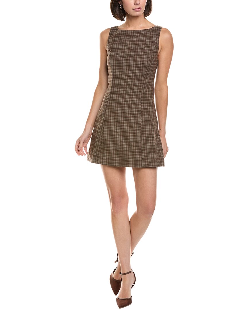 Seraphina Mini Dress In Brown