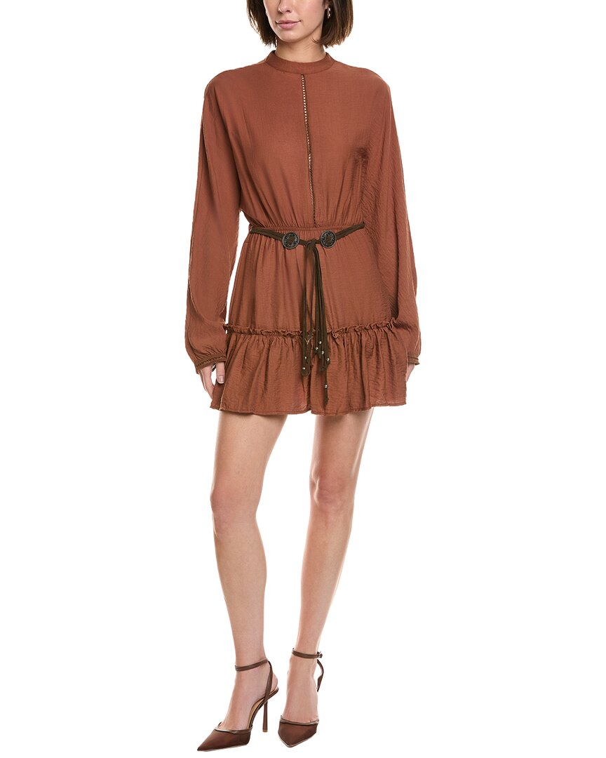 Seraphina Mini Dress In Brown