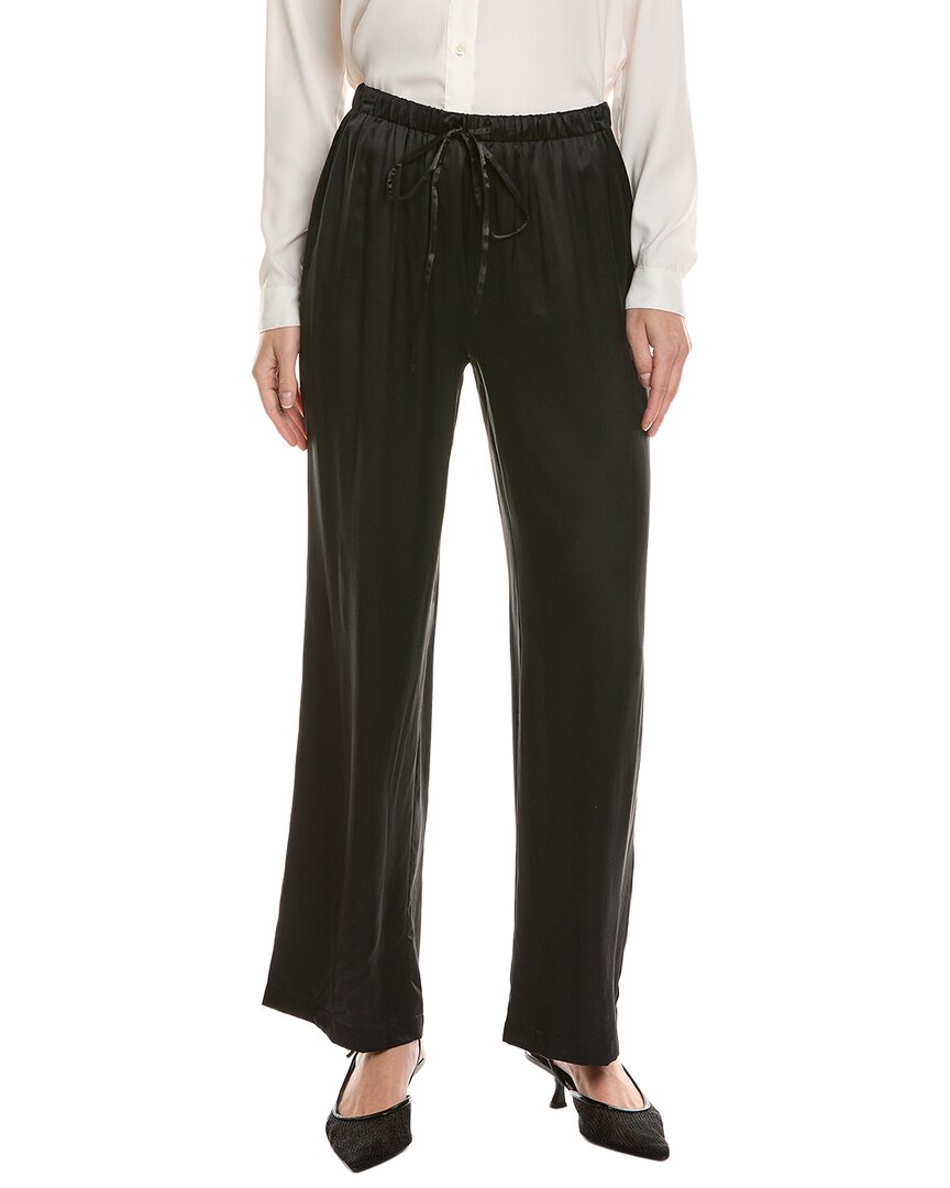 Seraphina Silk Pant In Black