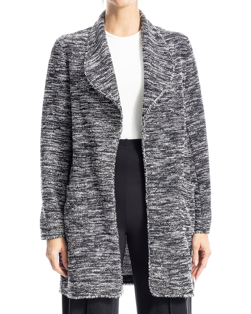 Max Studio Tweed Jacket In Multi