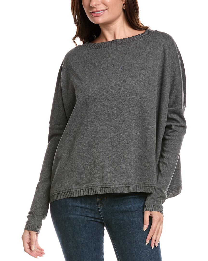 Planet Off-the-shoulder T-shirt In Gray