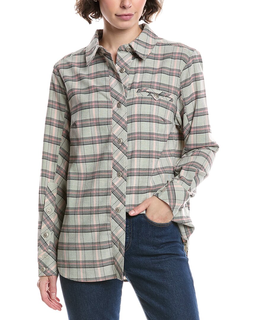 Cabi Hideout Shacket In Gray