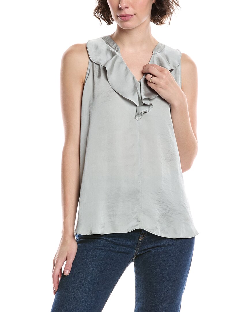 Cabi Showstopper Top In Gray