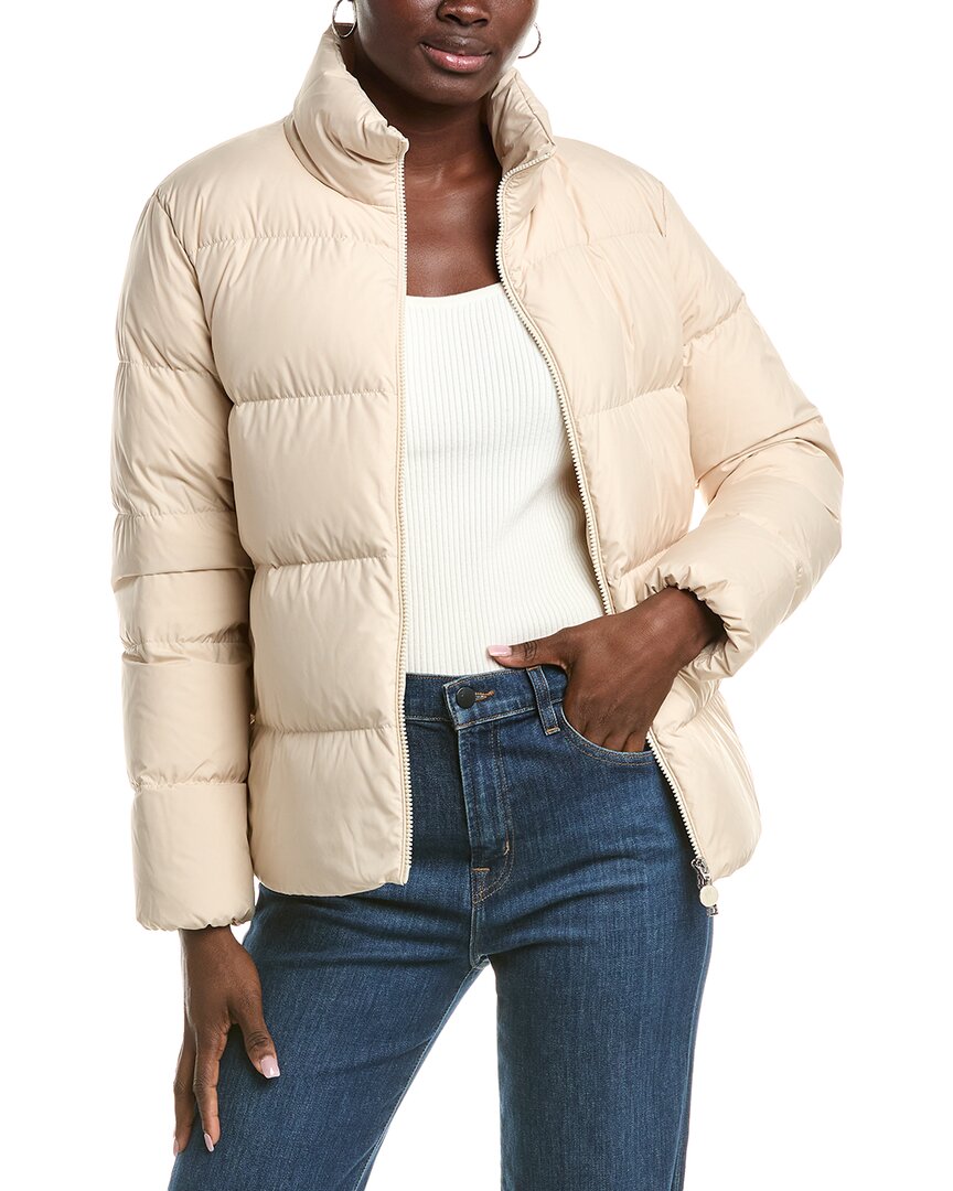 Moncler Mauzin Down Jacket In Sand