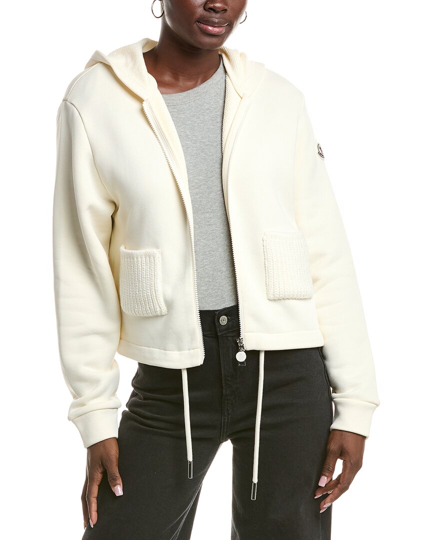 Moncler Cardigan In White